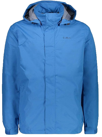 CMP MAN JACKET SNAPS HOOD Herren Regenjacke